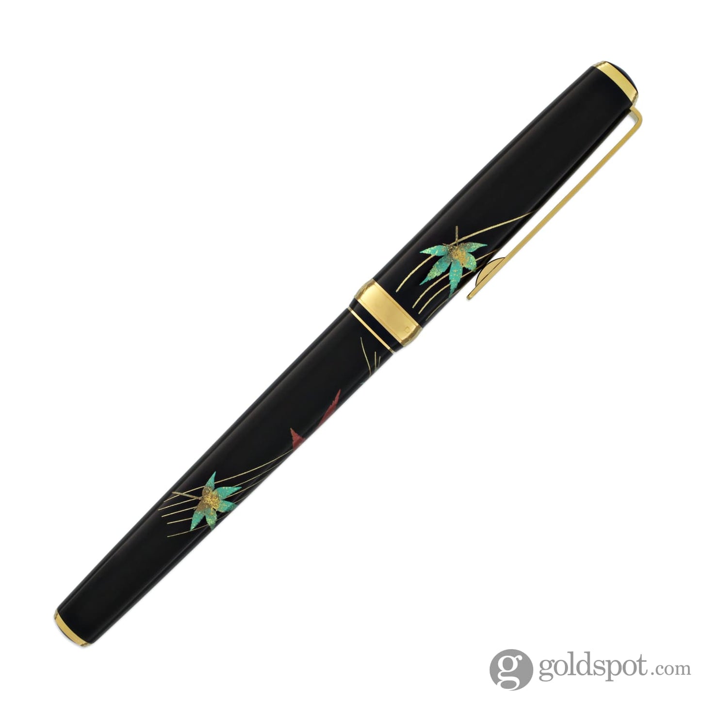 Platinum Classic Maki-e Fountain Pen in Autumn Leaves - 18K Gold Fountain Pen