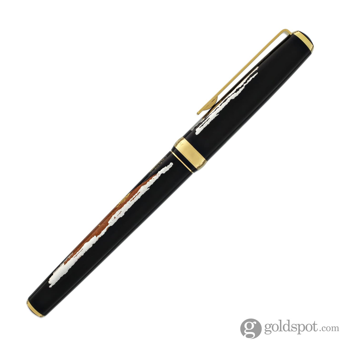 Platinum Classic Maki-e Fountain Pen with Mt. Fuji Design - 18K Gold Fountain Pen