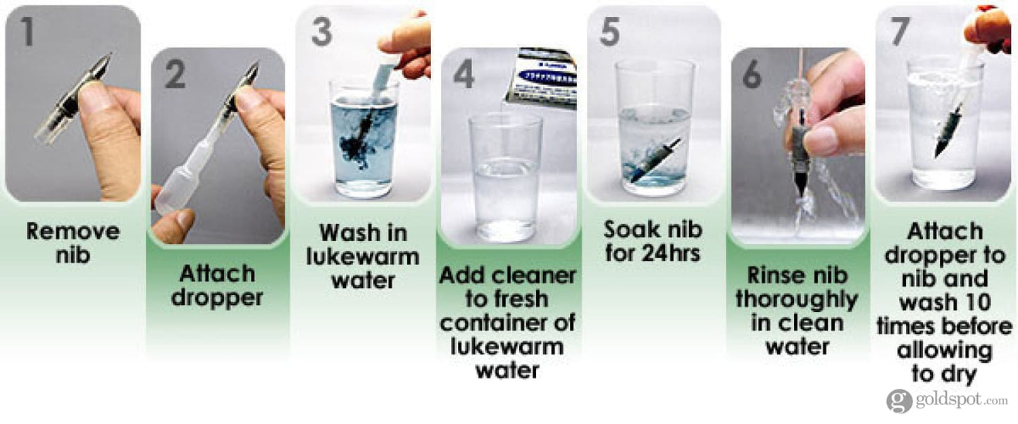 Platinum Accessories Fountain Pen Ink Cleaner Set Accessory