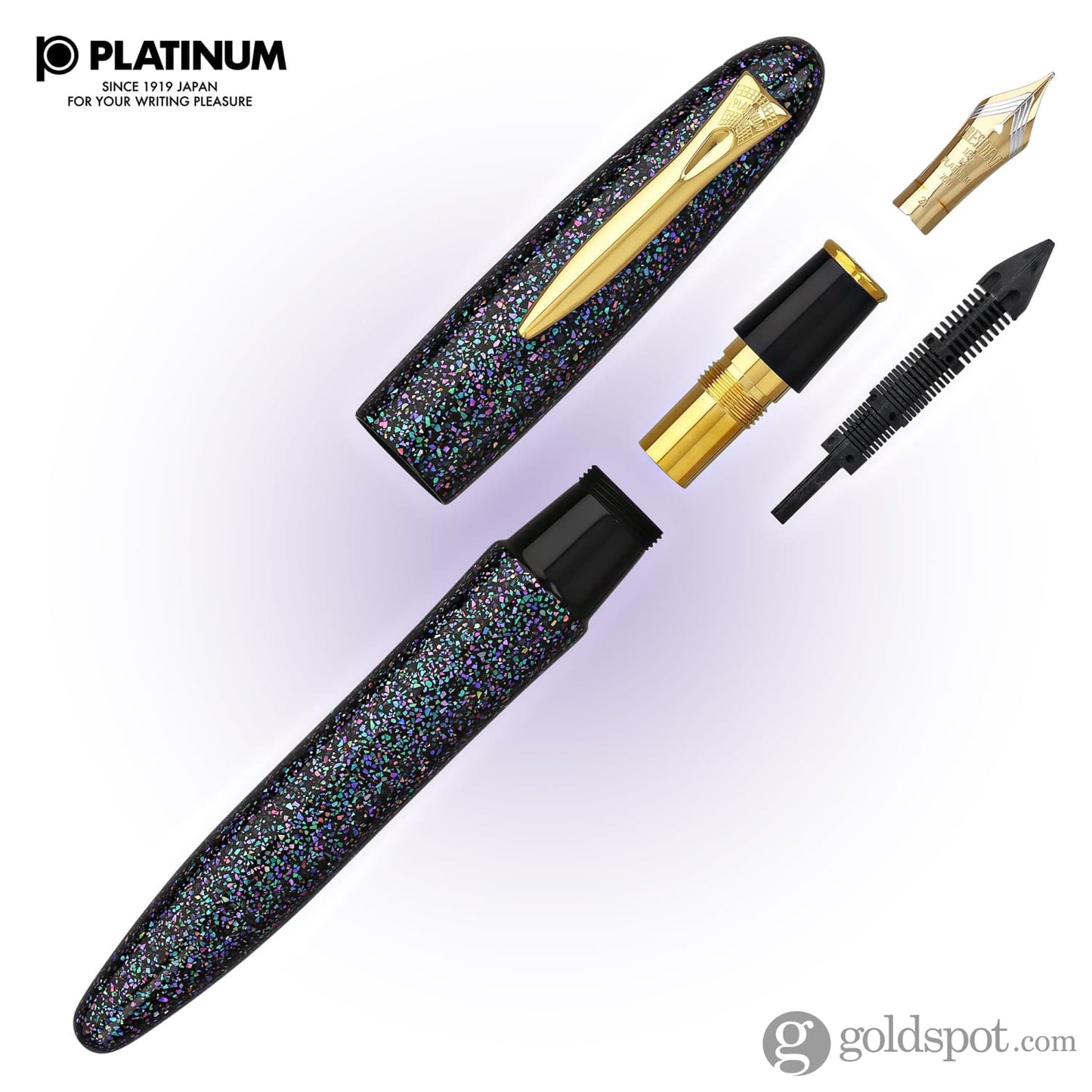 Platinum Izumo Fountain Pen in Galaxy Raden Fountain Pen