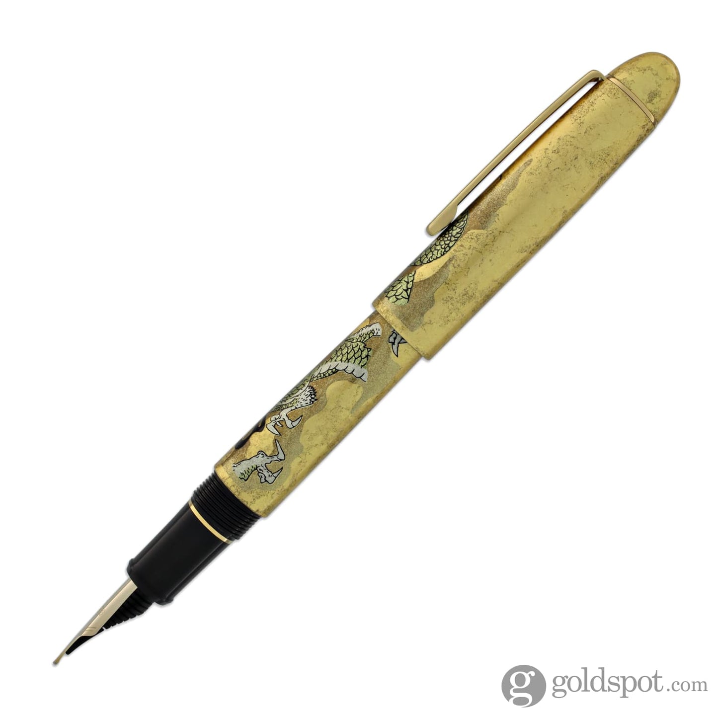 Platinum Kanazawa-haku Fountain Pen in Ascending Dragon - 14K Gold Fountain Pen