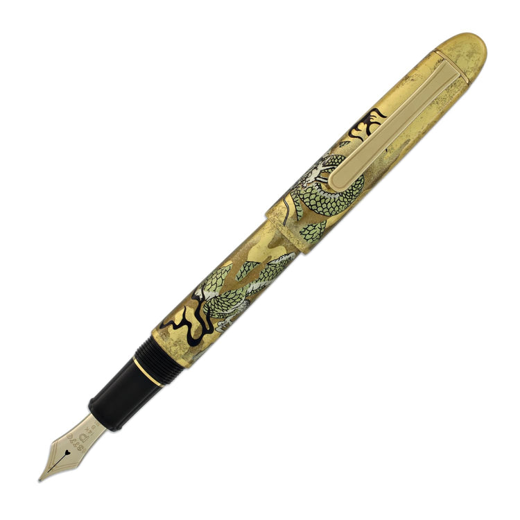 Platinum Kanazawa-haku Fountain Pen in Ascending Dragon - 14K Gold Fountain Pen