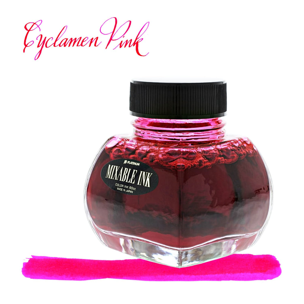 Platinum Mixable Bottled Ink in Cyclamen Pink - 60 mL Bottled Ink