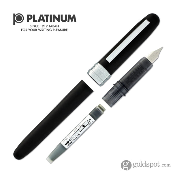 Platinum Plaisir Fountain Pen in Black Mist Fountain Pen