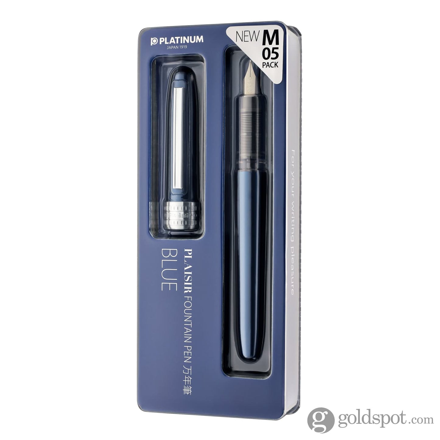 Platinum Plaisir Fountain Pen in Blue Fountain Pen