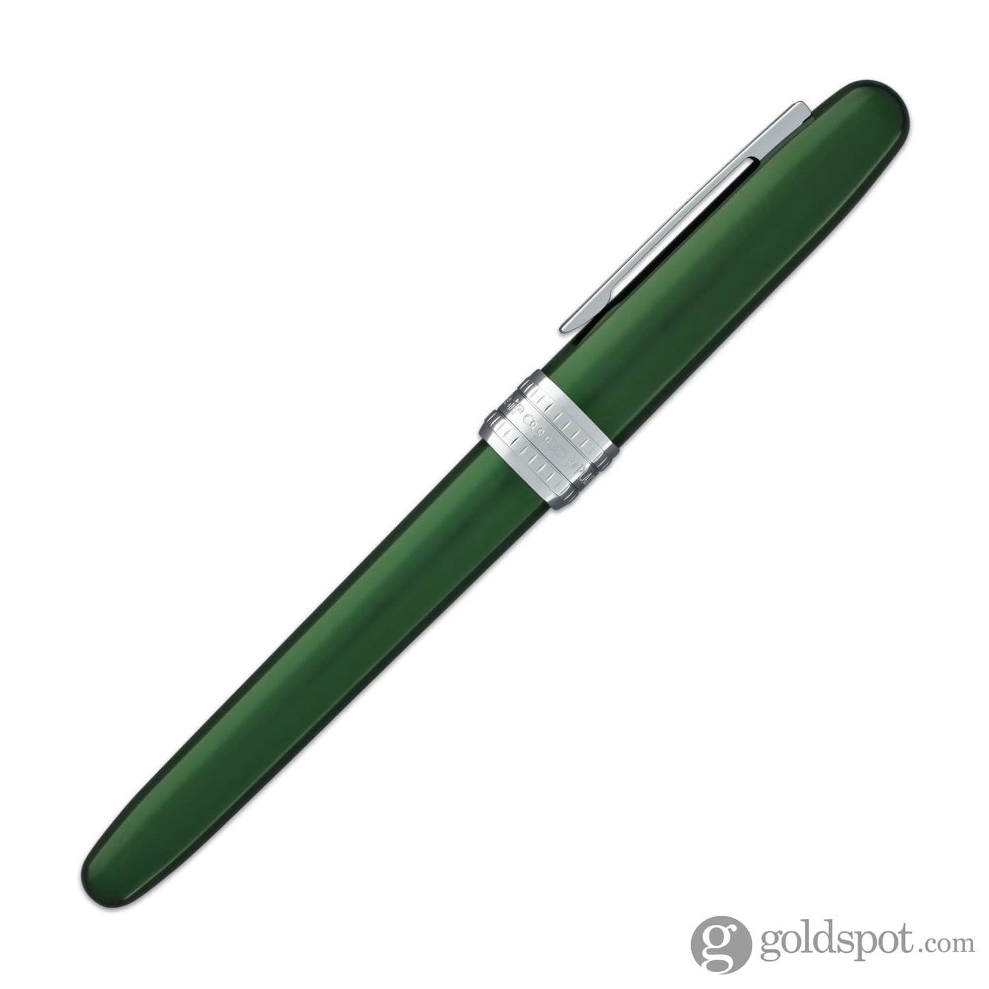 Platinum Plaisir Fountain Pen in Green - Fine Point Fountain Pen