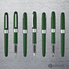 Platinum Plaisir Fountain Pen in Green - Fine Point Fountain Pen
