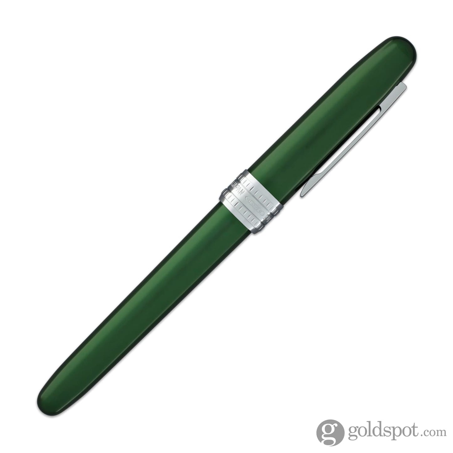 Platinum Plaisir Fountain Pen in Green - Fine Point Fountain Pen