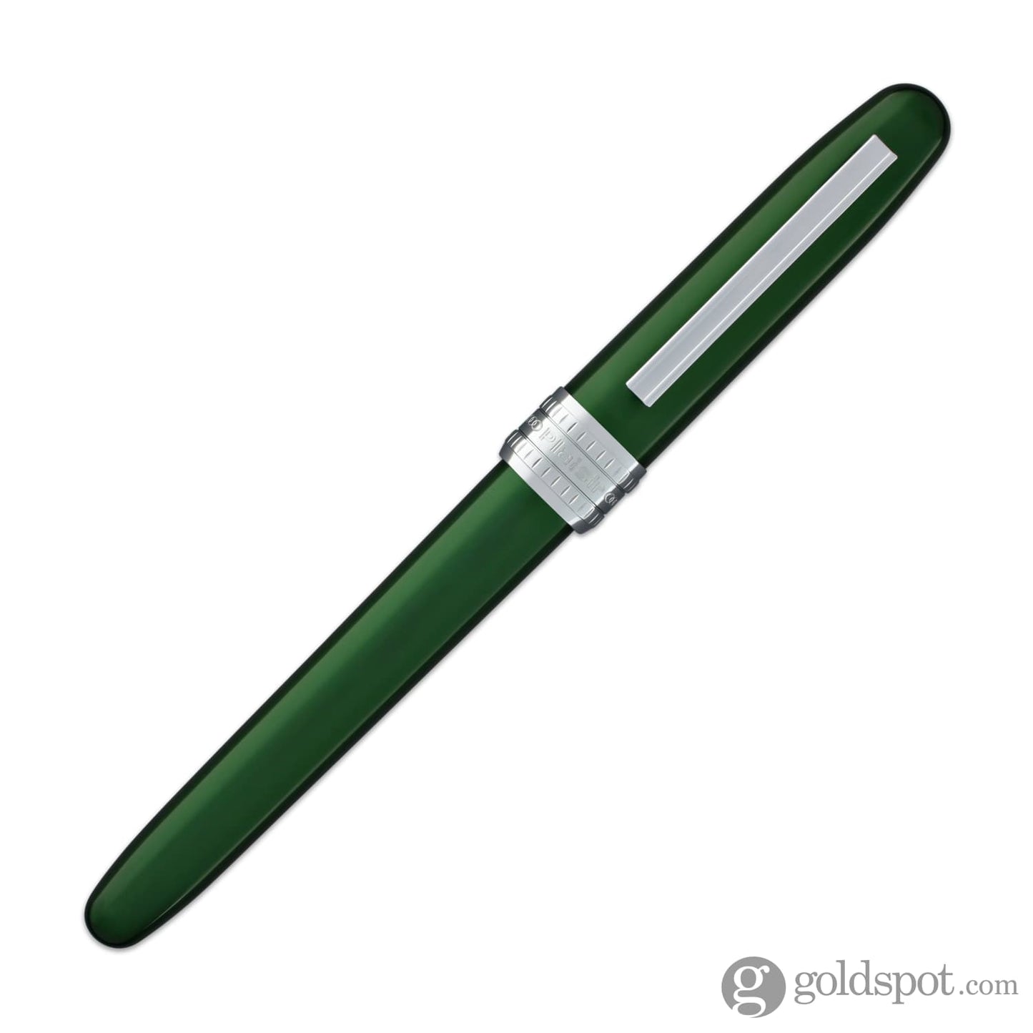 Platinum Plaisir Fountain Pen in Green - Fine Point Fountain Pen