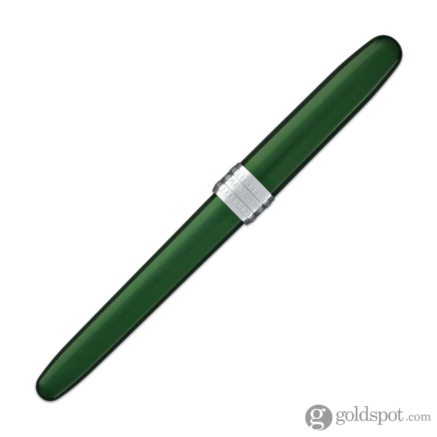 Platinum Plaisir Fountain Pen in Green - Fine Point Fountain Pen