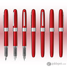 Platinum Plaisir Fountain Pen in Red Fountain Pen