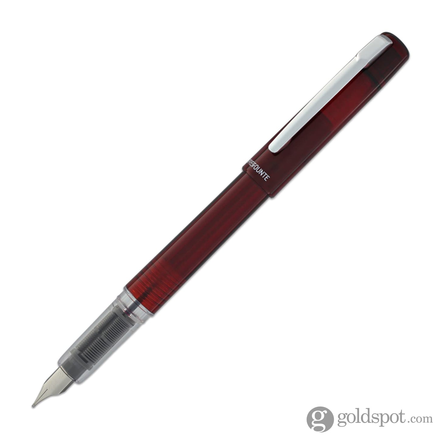 Platinum Prefounte Fountain Pen in Crimson Red Fountain Pen