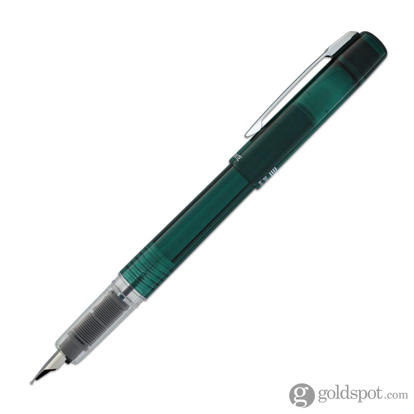 Platinum Prefounte Fountain Pen in Dark Emerald Fountain Pen