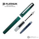 Platinum Prefounte Fountain Pen in Dark Emerald Fountain Pen