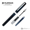 Platinum Prefounte Fountain Pen in Graphite Blue Fountain Pen