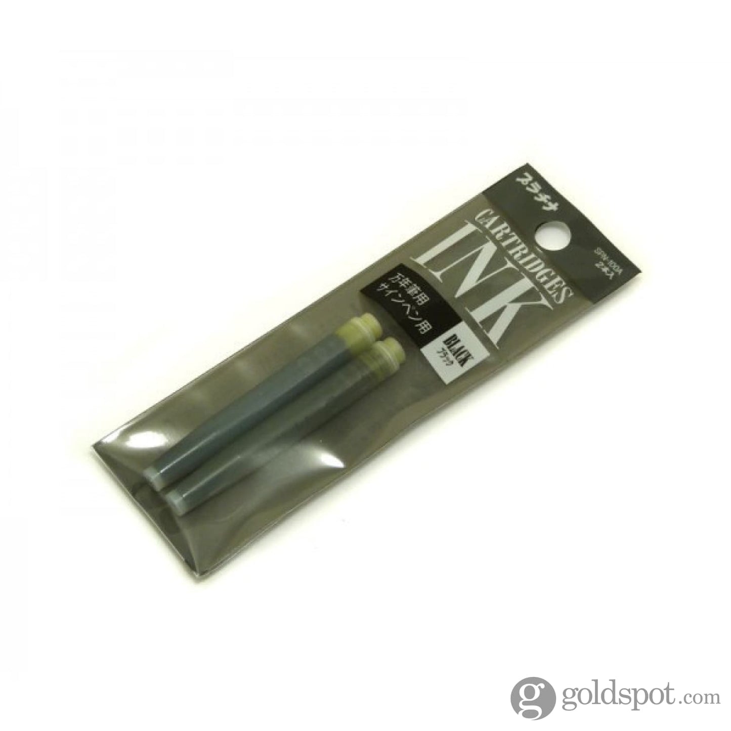 Platinum Preppy Ink Cartridge in Black - Pack of 2 Fountain Pen Cartridges