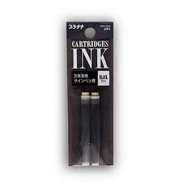 Platinum Preppy Ink Cartridge in Black - Pack of 2