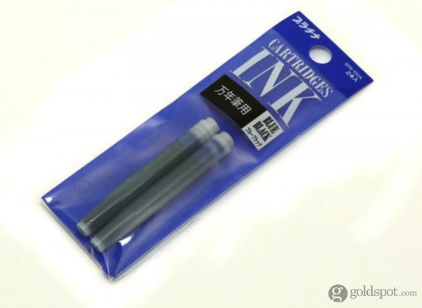 Platinum Preppy Ink Cartridge in Blue Black - Pack of 2 Fountain Pen Cartridges