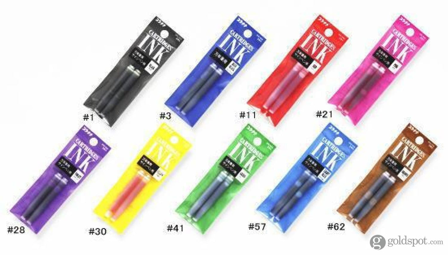 Platinum Preppy Ink Cartridge in Light Blue - Pack of 2 Fountain Pen Cartridges