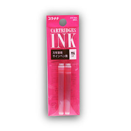Platinum Preppy Ink Cartridge in Pink - Pack of 2