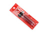 Platinum Preppy Ink Cartridge in Red - Pack of 2 Fountain Pen Cartridges