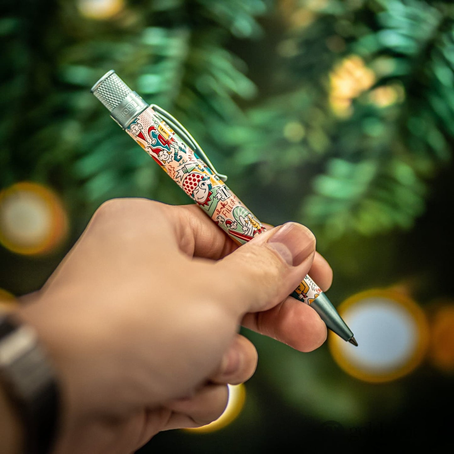 Retro 51 Goldspot Exclusive Tornado Rollerball in Elf Ink Works Rollerball Pen