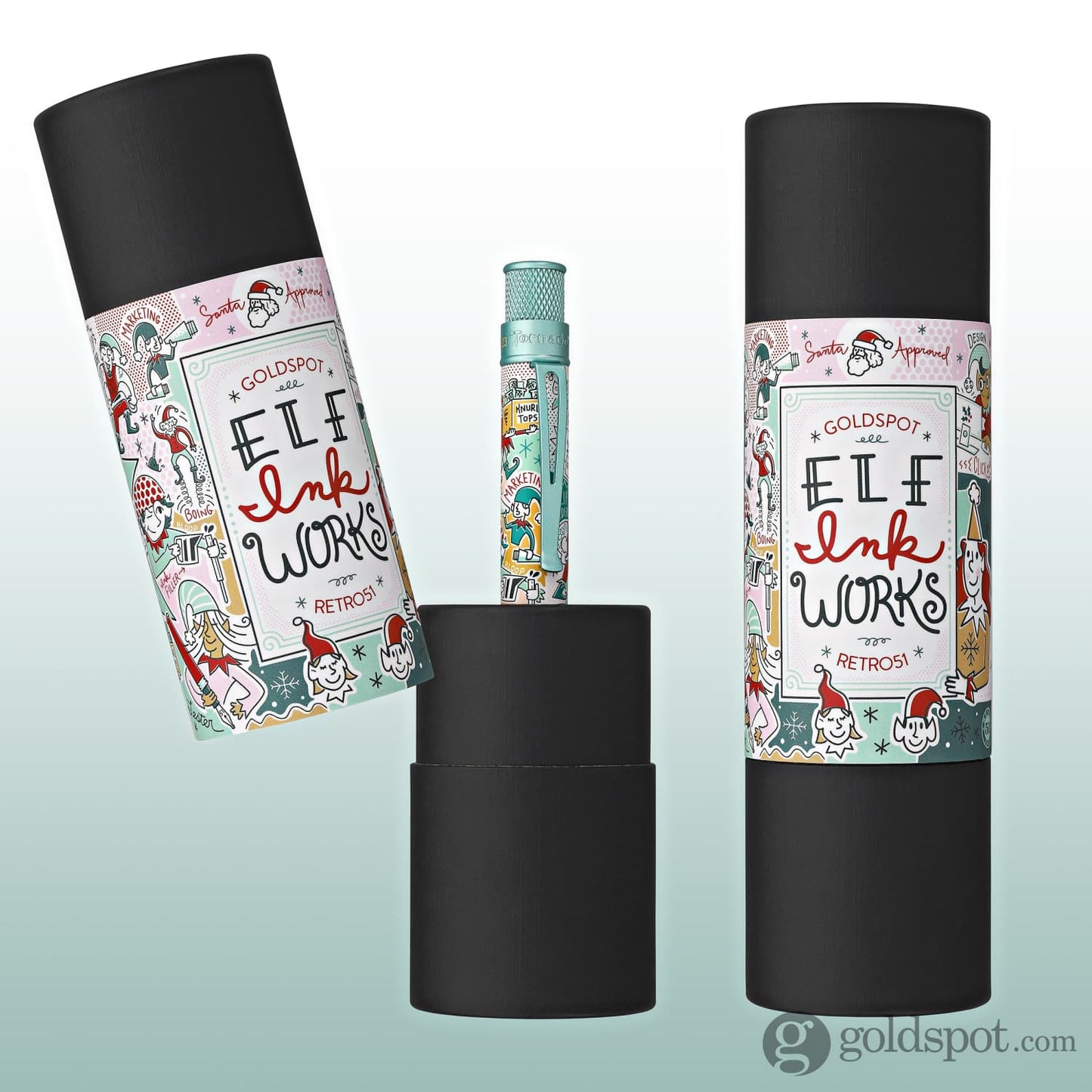 Retro 51 Goldspot Exclusive Tornado Rollerball in Elf Ink Works Rollerball Pen