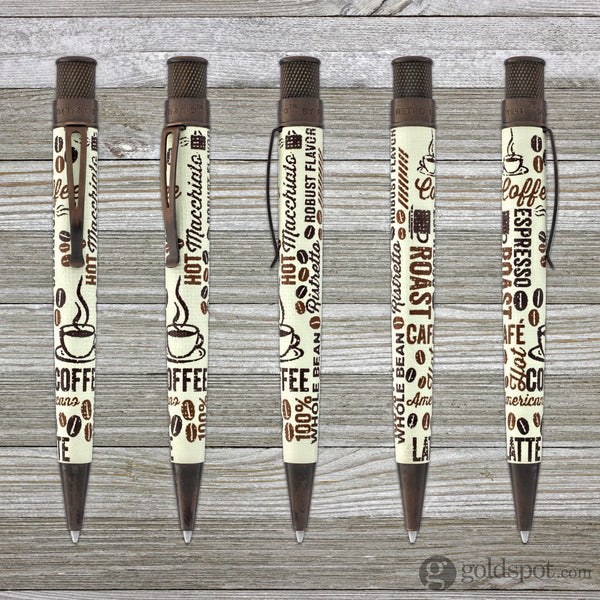 Retro 51 Goldspot Exclusive Tornado Rollerball Pen in Hot Coffee Rollerball Pen