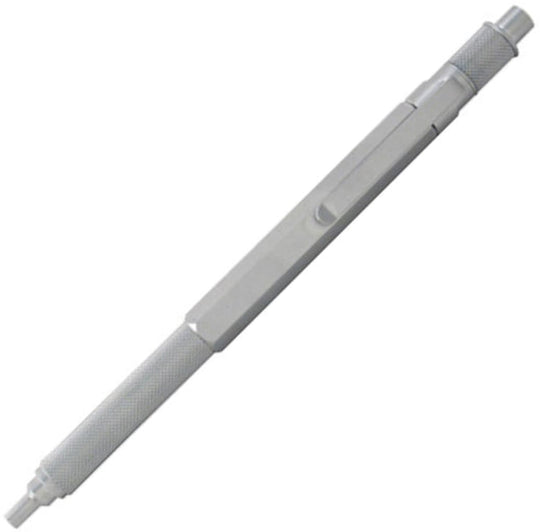 Retro 51 Hex-o-matic Ballpoint Pen in Silver