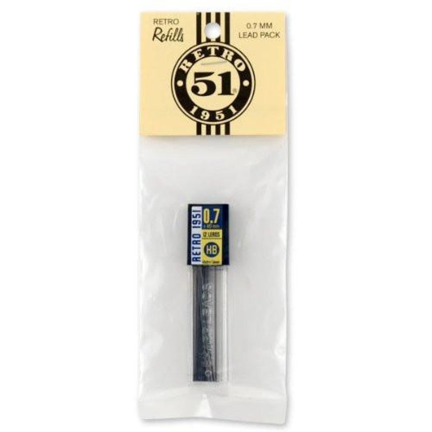 Retro 51 Hex-O-Matic Lead Refill - HB - 0.7 mm Lead Refill