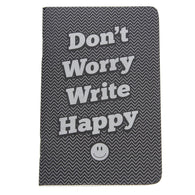 Retro 51 Notebook Lined Don't Worry Write Happy - Pocket