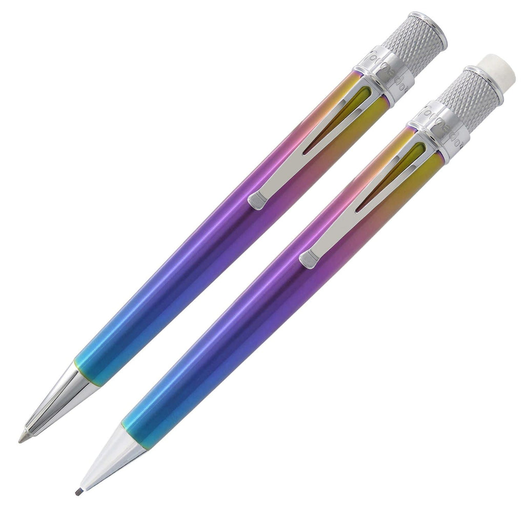 Retro 51 Tornado Chromatic Rollerball and 1.15 Mechanical Pencil Set Pen and Pencil Set