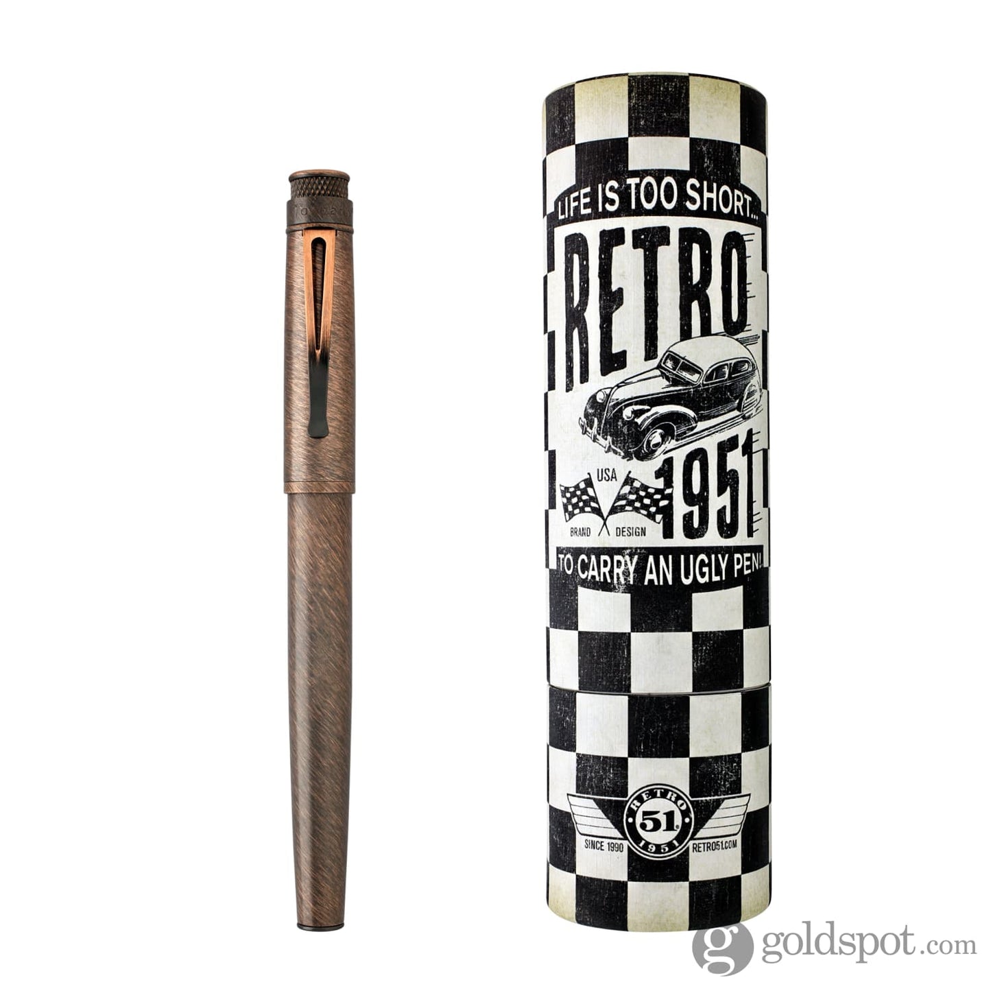 Retro 51 Tornado Fountain Pen in Lincoln Copper Fountain Pen