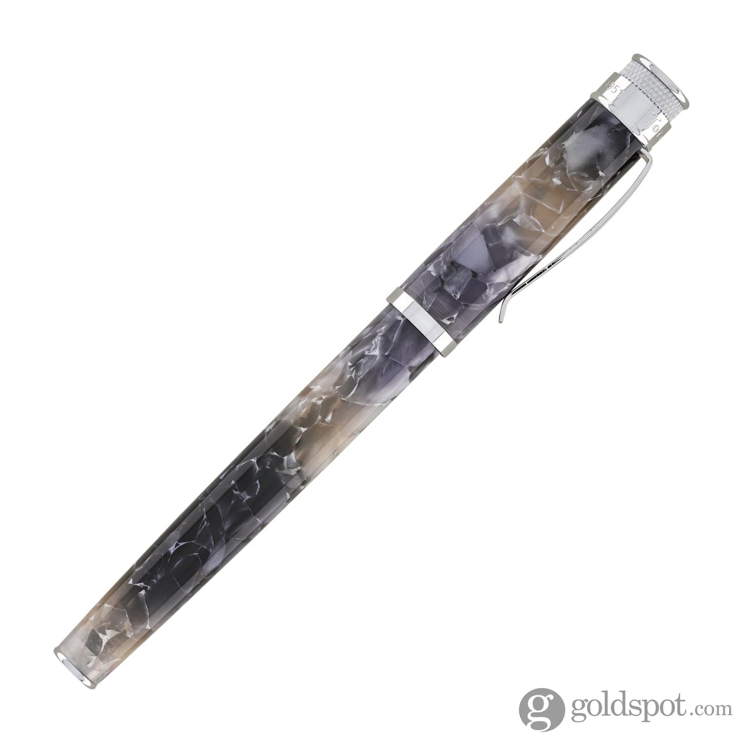 Retro 51 Tornado Fountain Pen in Silver Lining Fountain Pen