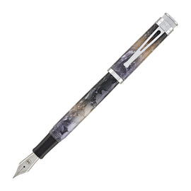 Retro 51 Tornado Fountain Pen in Silver Lining