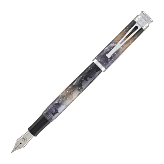 Retro 51 Tornado Fountain Pen in Silver Lining