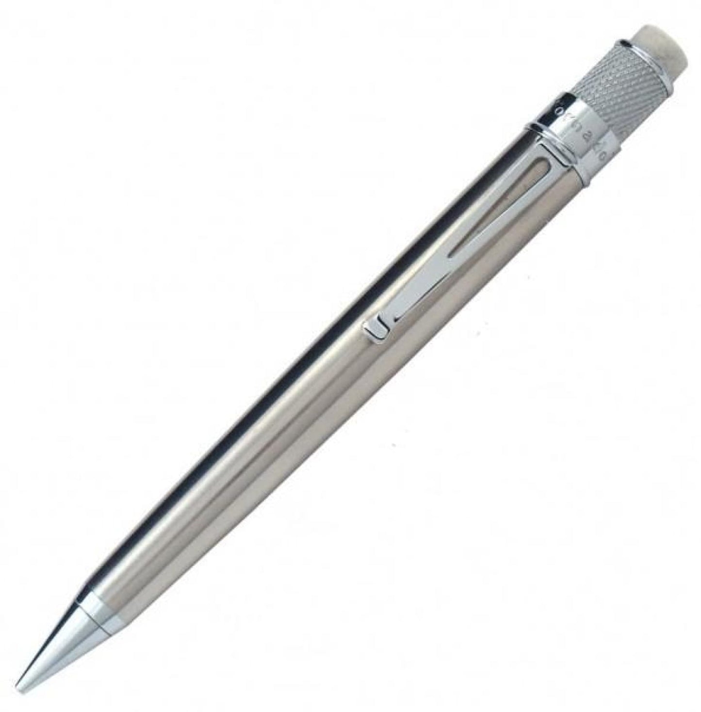 Retro 51 Tornado Mechanical Pencil in Stainless Steel Lacquer - 1.15mm Mechanical Pencil