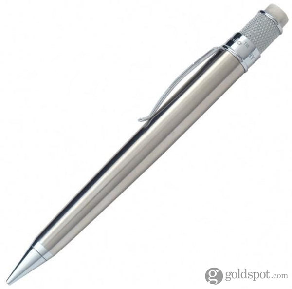 Retro 51 Tornado Mechanical Pencil in Stainless Steel Lacquer - 1.15mm Mechanical Pencil