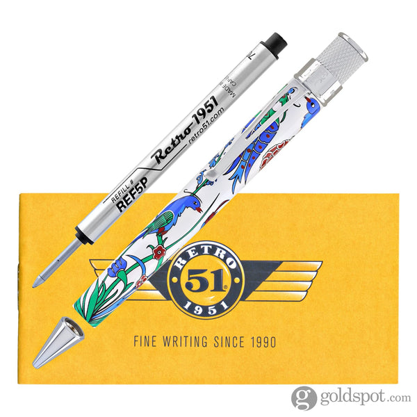 Retro 51 Tornado Metropolitan Rollerball and Pencil Set in Iznik Garden Pen and Pencil Set