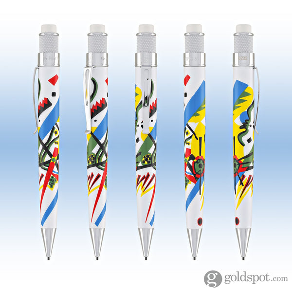Retro 51 Tornado Metropolitan Rollerball Pen and Pencil in Kandinsky - Set Pen and Pencil Set