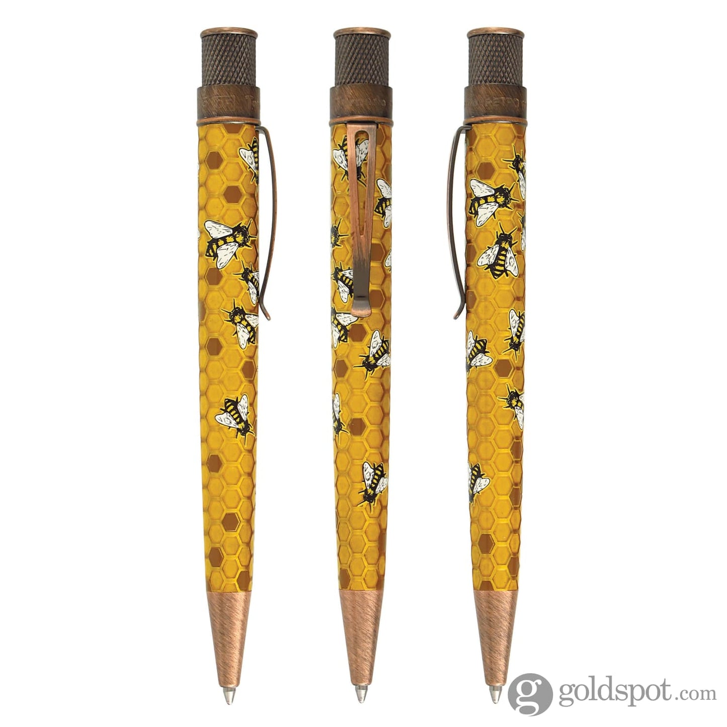 Retro 51 Tornado Rescue Ballpoint Pen in Buzz Orange Ballpoint Pen