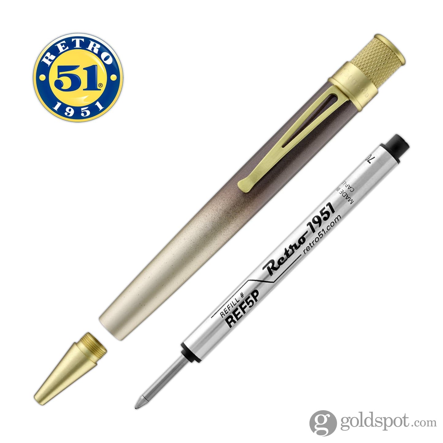 Retro 51 Tornado Rollerball - Ombre Beach Blonde Rollerball Pen