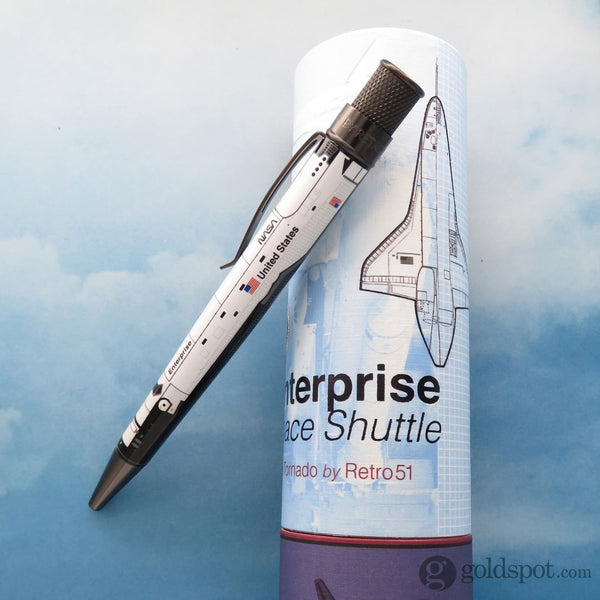 Retro 51 Tornado Rollerball Pen Enterprise Space Shuttle - Limited Edition Rollerball Pen