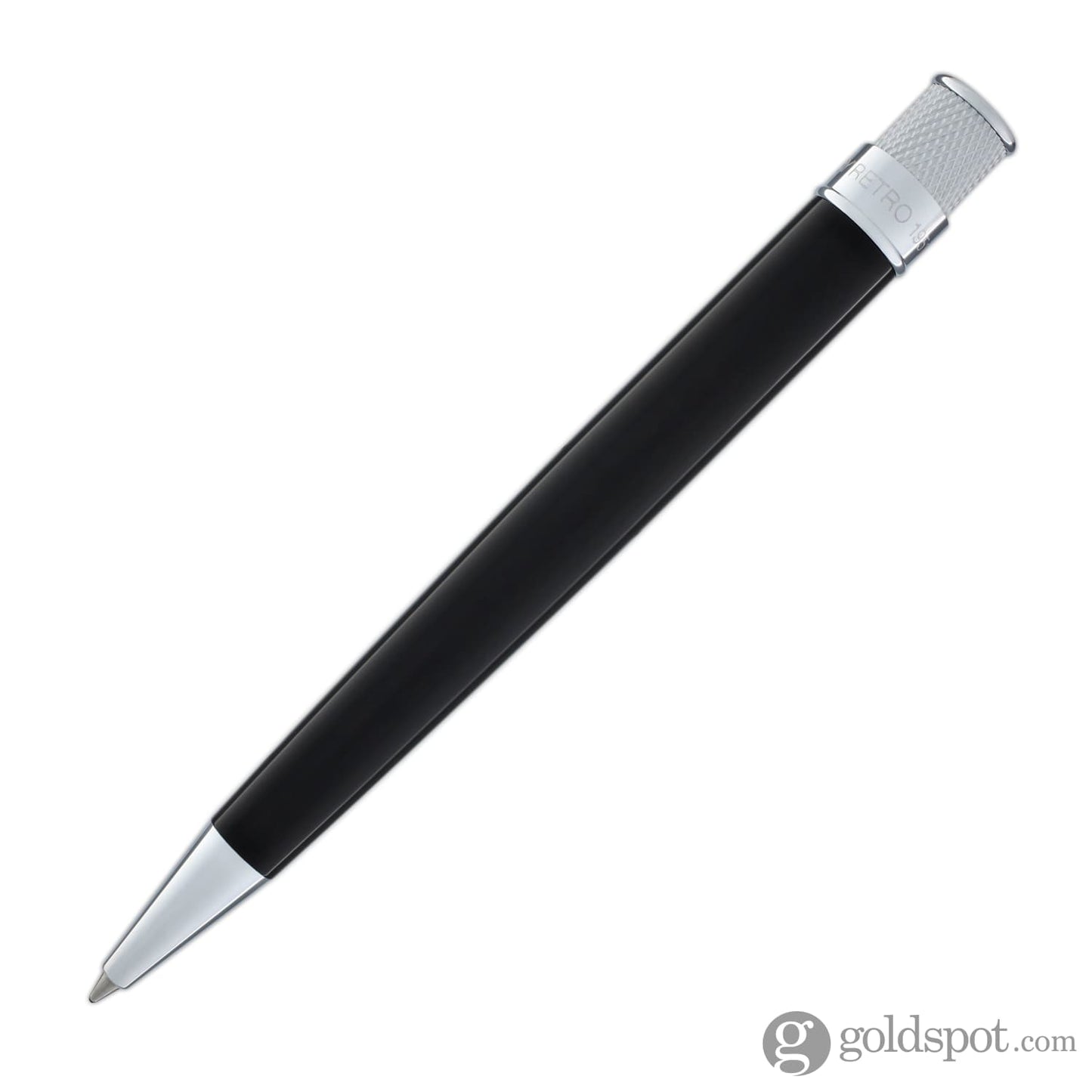 Retro 51 Tornado Rollerball Pen in Black Lacquer Rollerball Pen