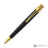 Retro 51 Tornado Rollerball Pen in Black Lacquer Gold Rollerball Pen