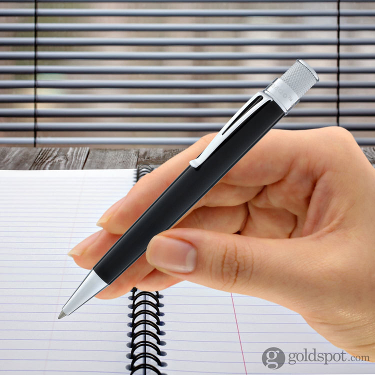 Retro 51 Tornado Rollerball Pen in Black Lacquer Rollerball Pen
