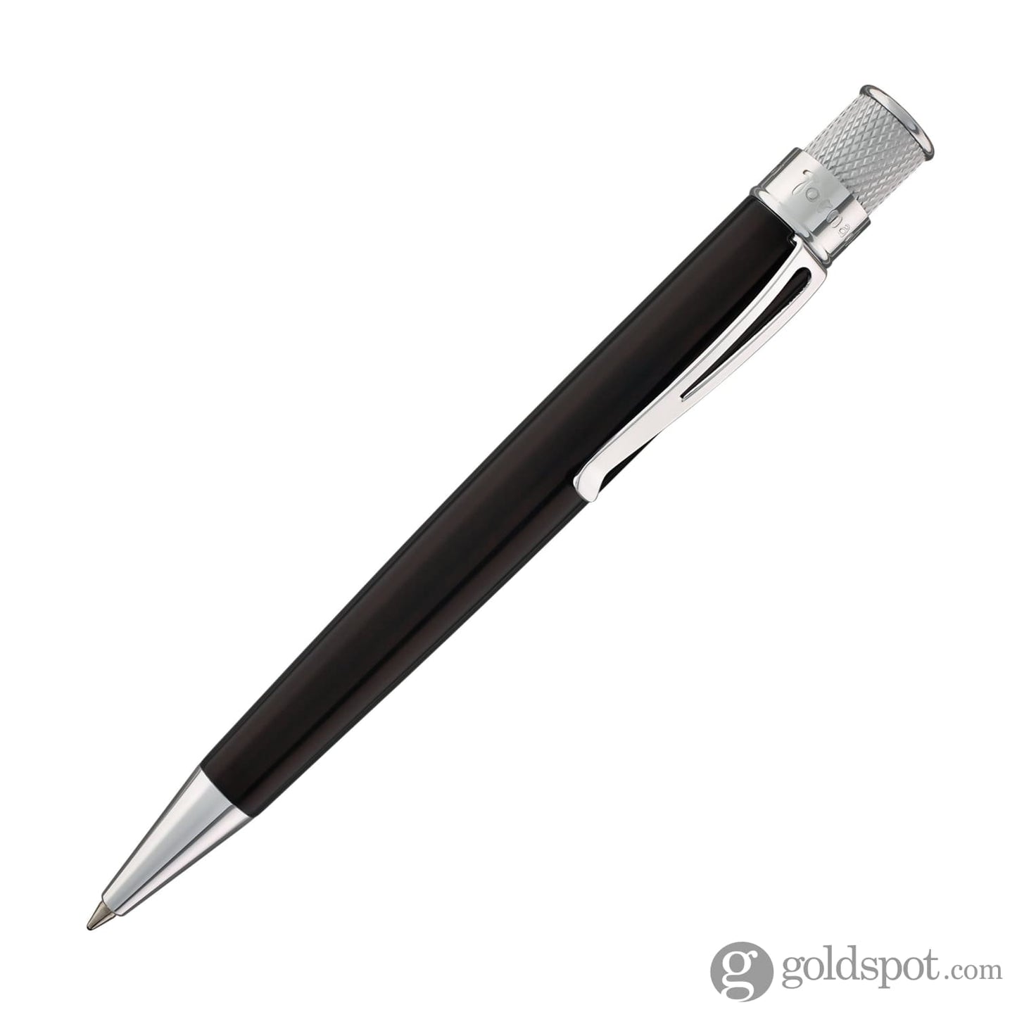 Retro 51 Tornado Rollerball Pen in Brown Lacquer Chrome Trim Rollerball Pen