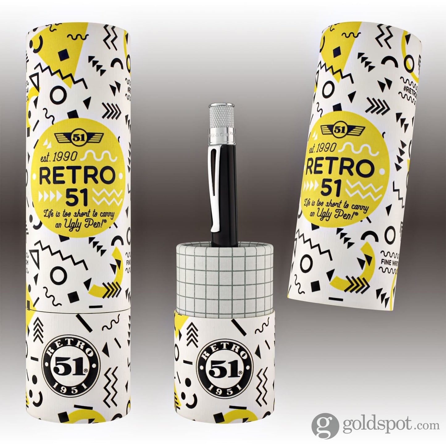 Retro 51 Tornado Rollerball Pen in Brown Lacquer Chrome Trim Rollerball Pen