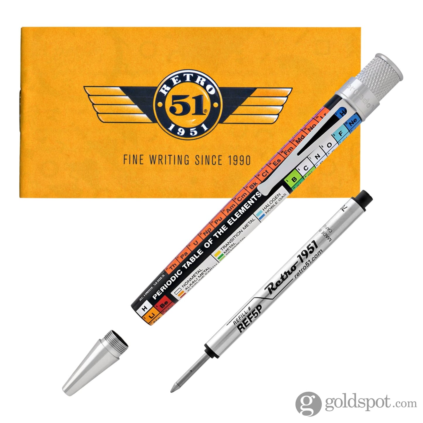 Retro 51 Tornado Rollerball Pen in Dmitri Periodic Table Rollerball Pen