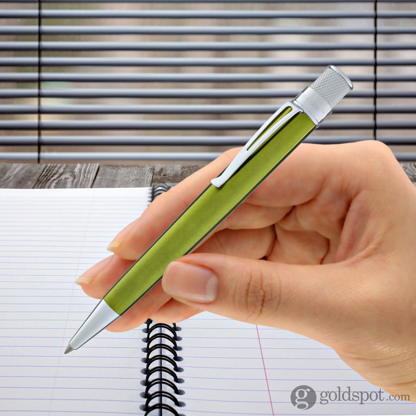 Retro 51 Tornado Rollerball Pen in Kiwi Lacquer Rollerball Pen